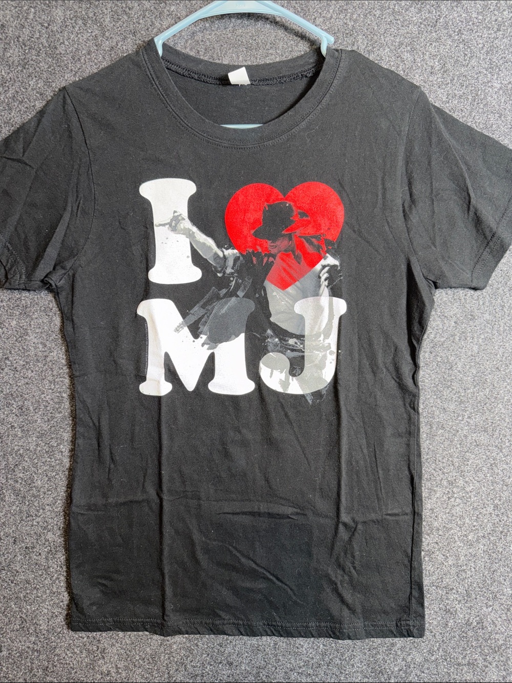 Tultex Black 'Girly' Fine Jersey Tee